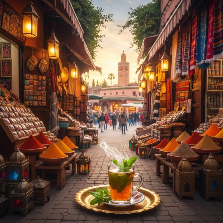 Марокко: вулиці Марракеша